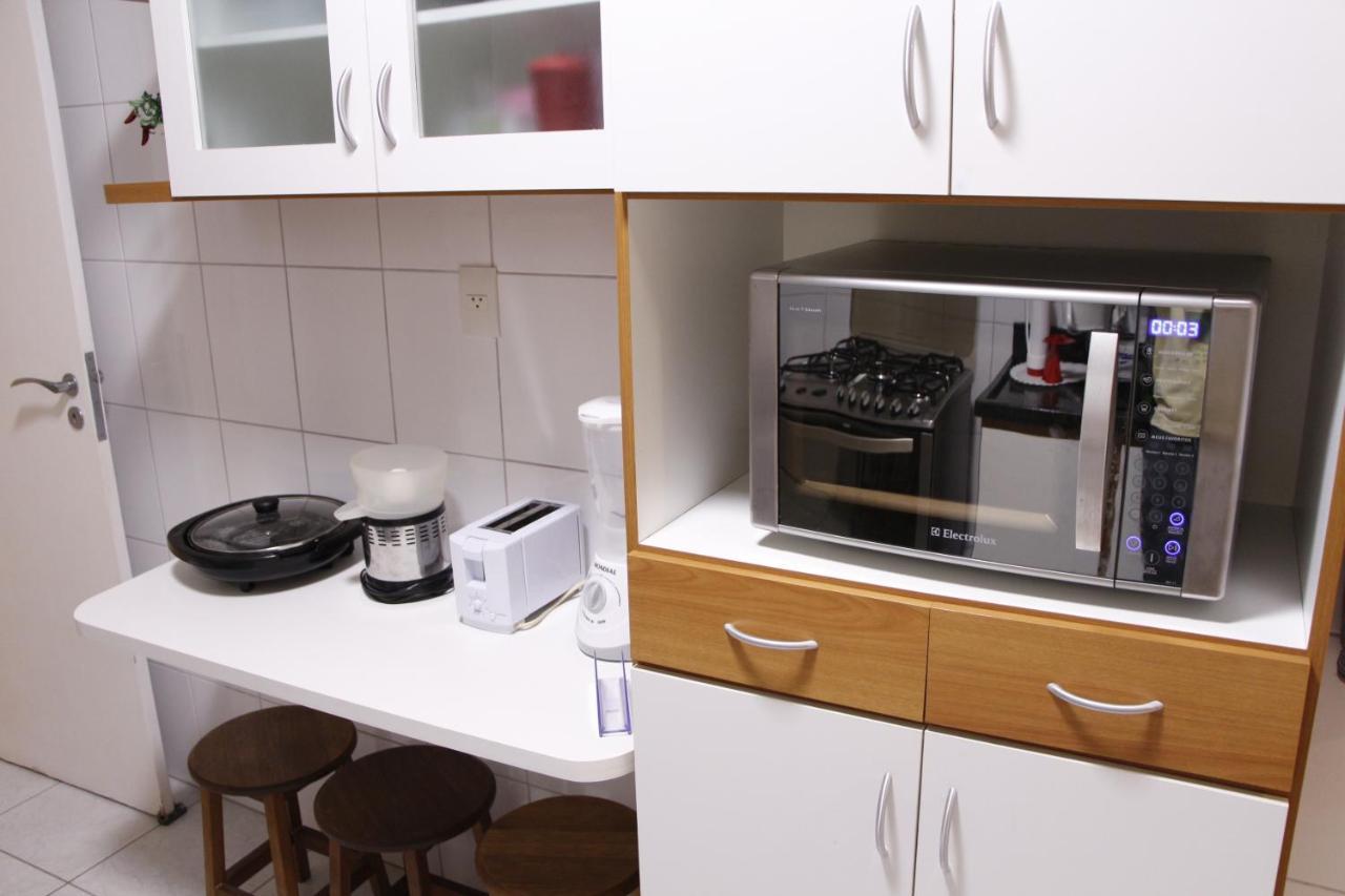 3Qtos Quadra Do Mar Lindo! Apartment กวาราปารี ภายนอก รูปภาพ